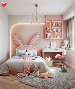 Children Room Scenes  Skp FIles 